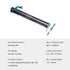 Manual Tile Cutter, 1200mm, Porcelain Ceramic Tile Cutter with Tungsten Carbide Cutting Wheel, Infrared Positioning, Anti-Skid Feet, Double Rails for professional installers or beginners