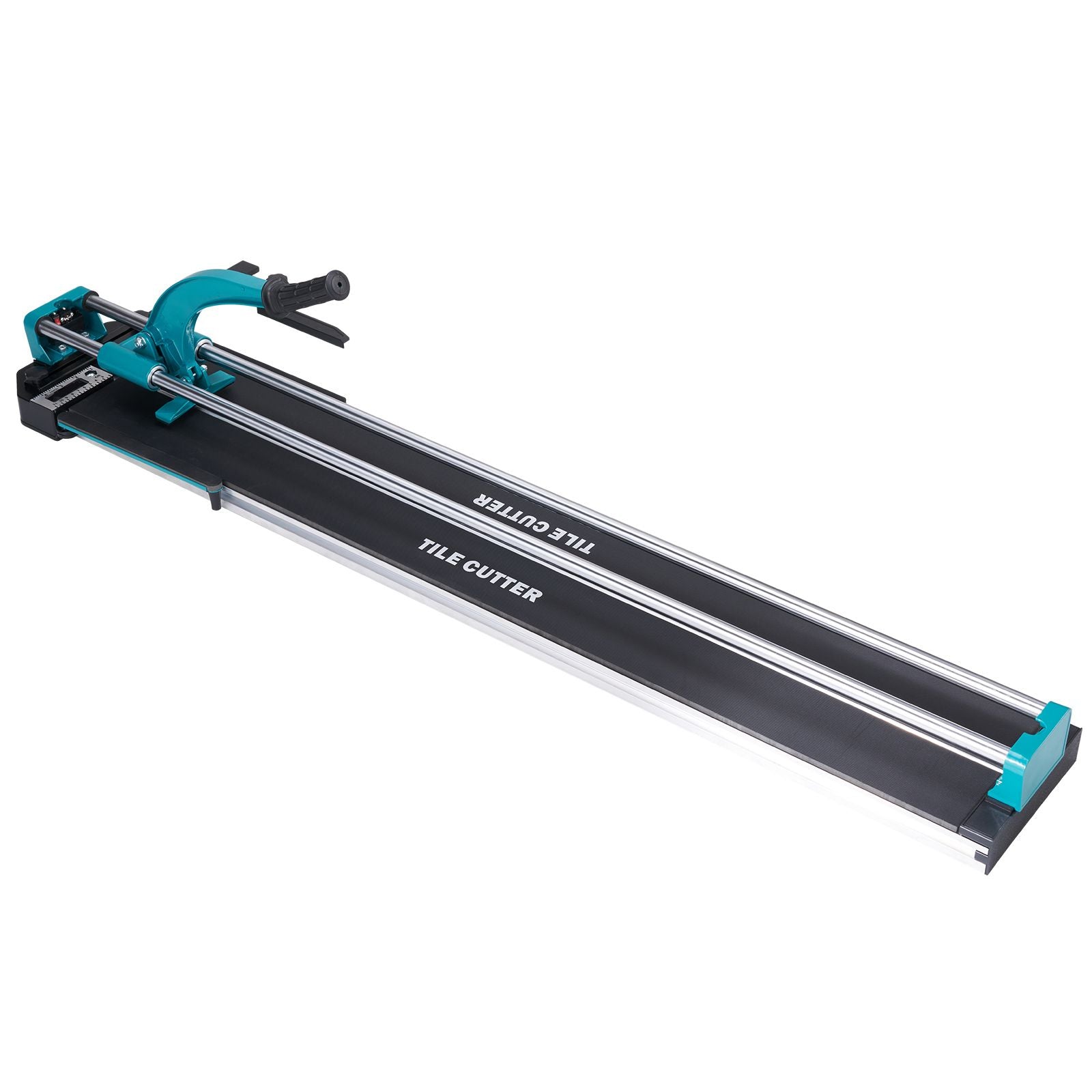 Manual Tile Cutter, 1200mm, Porcelain Ceramic Tile Cutter with Tungsten Carbide Cutting Wheel, Infrared Positioning, Anti-Skid Feet, Double Rails for professional installers or beginners