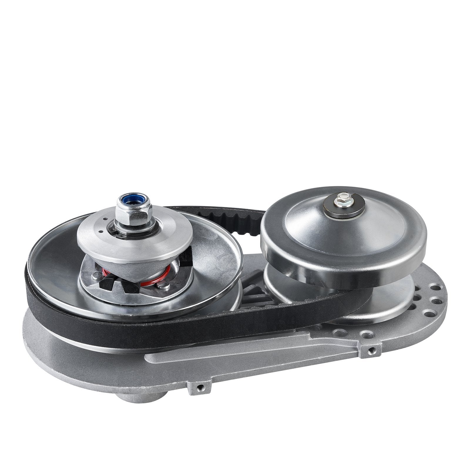 Drive Clutch, 2-8HP Engine, 2000 RPM High-Strength Drive Clutch with Asymmetric Designed Wheels & Robust Rubber Belt, Sturdy & Durable Clutch with Full Accessories, Fit for Various Engines