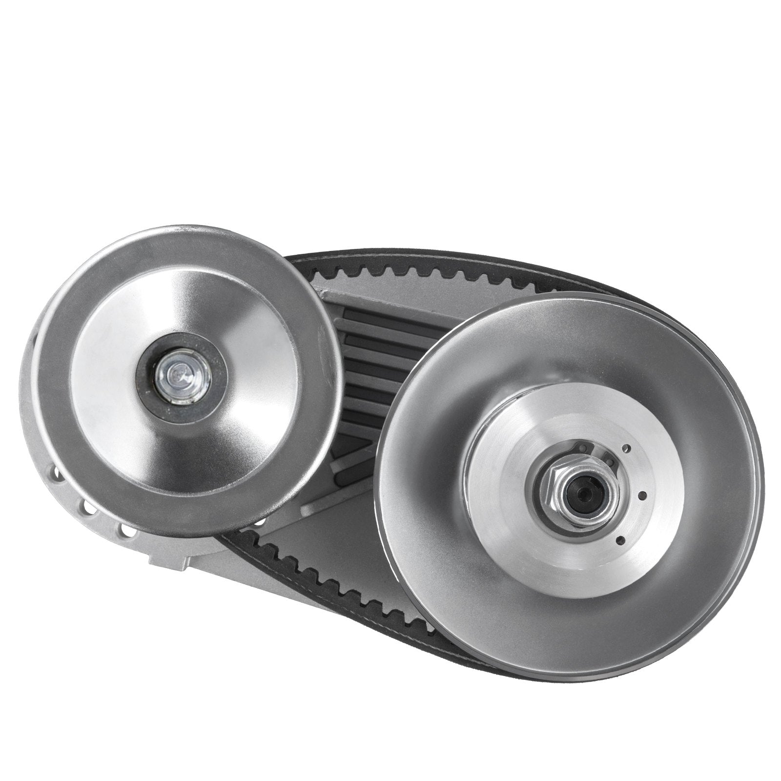 Drive Clutch, 2-8HP Engine, 2000 RPM High-Strength Drive Clutch with Asymmetric Designed Wheels & Robust Rubber Belt, Sturdy & Durable Clutch with Full Accessories, Fit for Various Engines