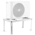Mini Split Ground Stand Adjustable for 9000-24000 BTU 200kg Load