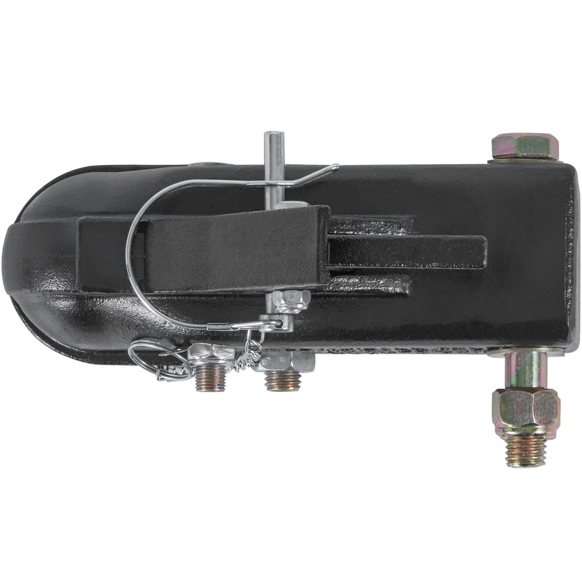 15000lb Adjustable Trailer Coupler 2-5/16in Heavy Duty Channel Mount Hitch