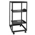 20U Open Frame Server Rack, 15''-40'' Adjustable Depth, Free Standing or Wall Mount Network Server Rack, 4 Post AV Rack with Casters, Holds All Your Networking IT Equipment AV Gear Router Modem