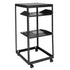20U Open Frame Server Rack, 15''-40'' Adjustable Depth, Free Standing or Wall Mount Network Server Rack, 4 Post AV Rack with Casters, Holds All Your Networking IT Equipment AV Gear Router Modem