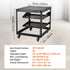 9U Open Frame Server Rack Adjustable Depth 4 Post Network Equipment Rack