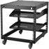 9U Open Frame Server Rack Adjustable Depth 4 Post Network Equipment Rack