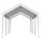 Carport Car Canopy 10 x 20 FT Heavy Duty Portable Car Shelter Tent White