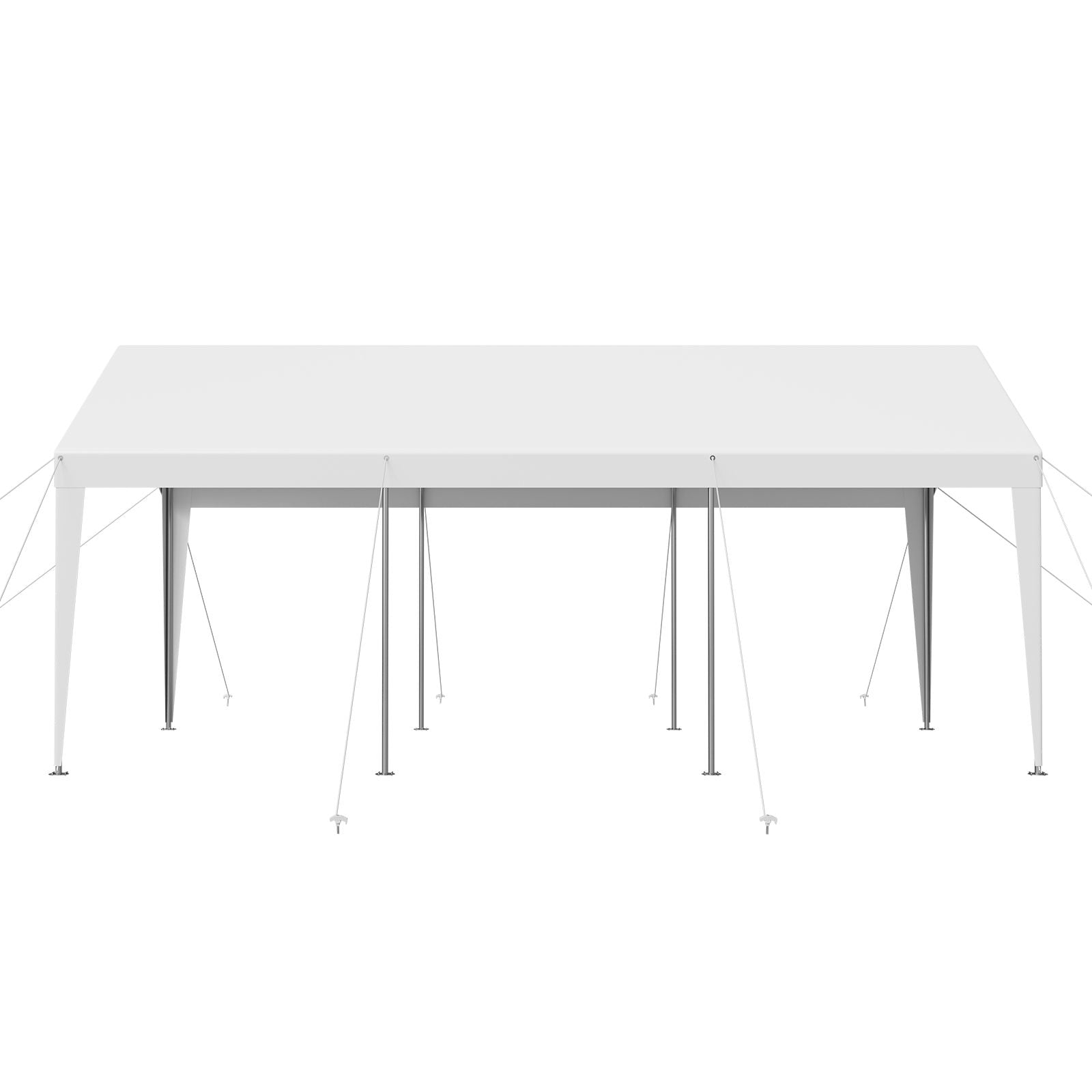 Carport Car Canopy 10 x 20 FT Heavy Duty Portable Car Shelter Tent White