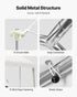 Carport Car Canopy 10 x 20 FT Heavy Duty Portable Car Shelter Tent White