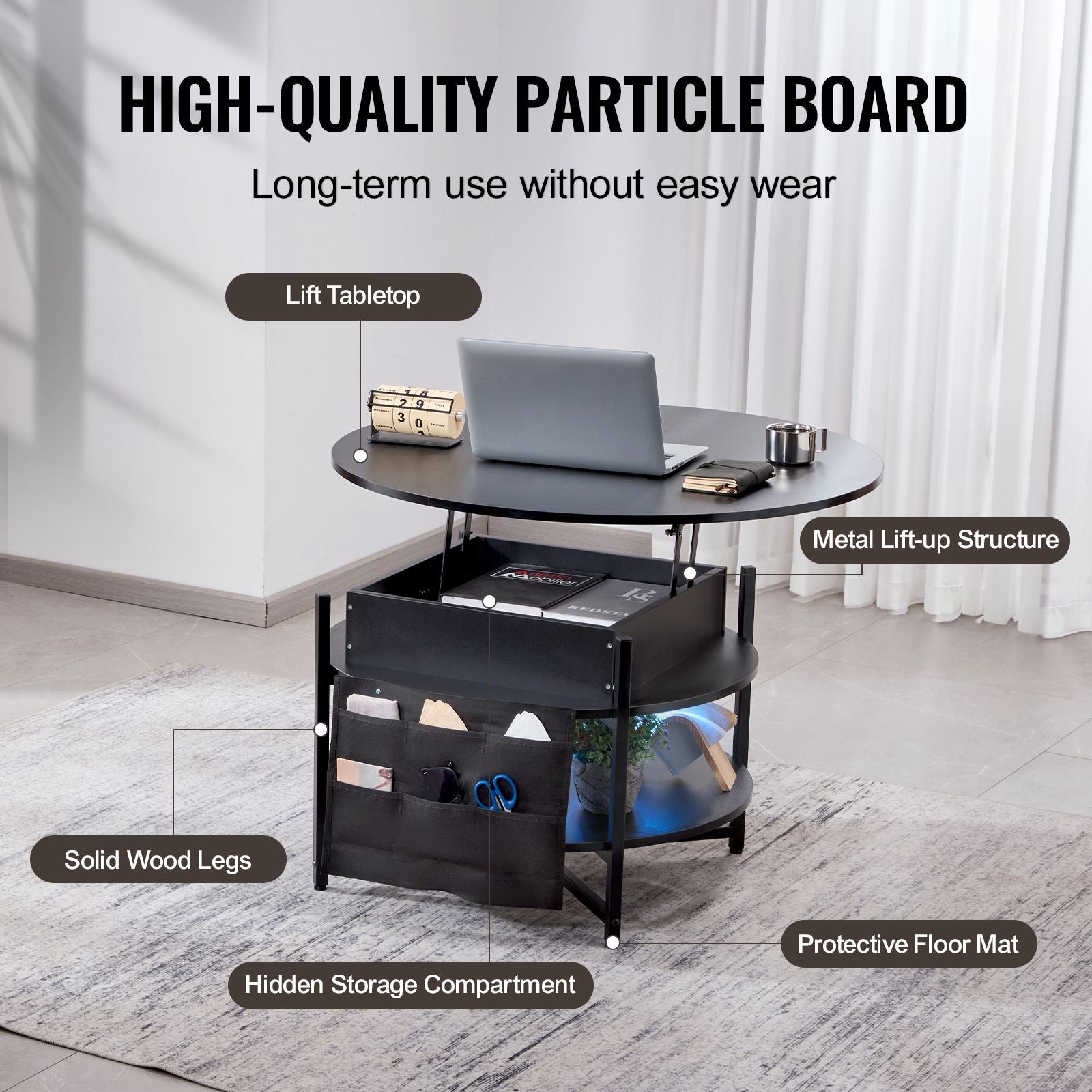 Lift Top Coffee Table 35.3