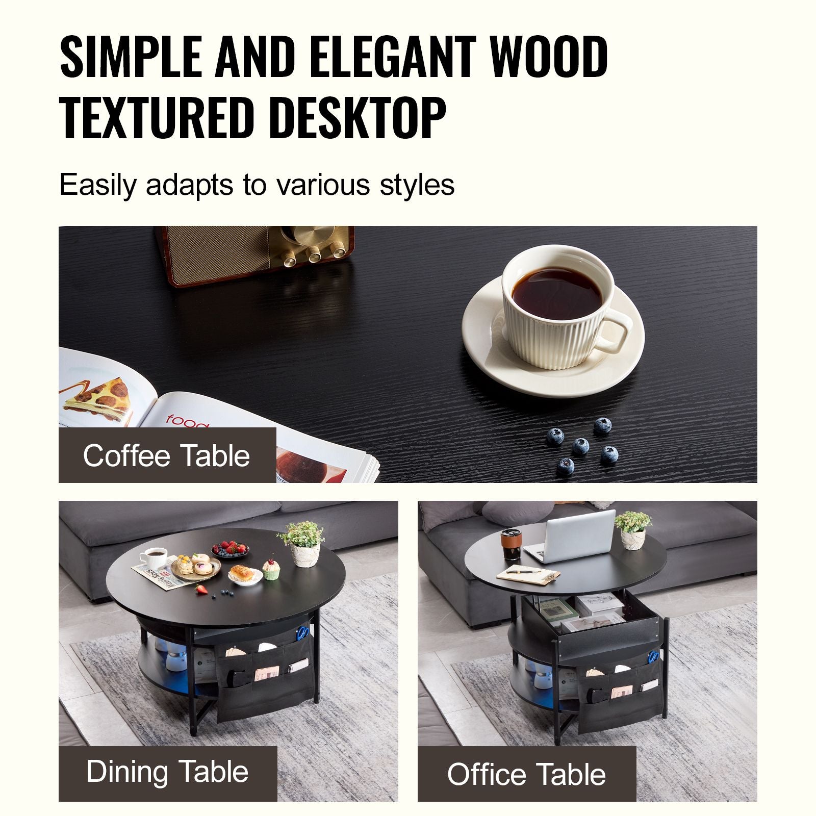 Lift Top Coffee Table 35.3