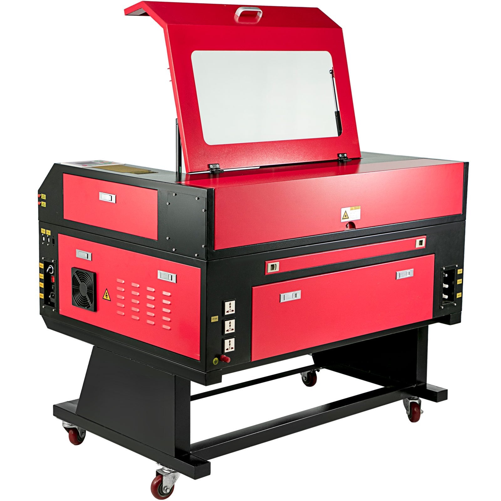 80W CO2 Laser  Engraver Engraving Cutting Machine With Color Screen 700*500mm
