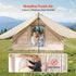 3-5 Person Inflatable Camping Tent 4 Season Oxford Air Tent with Canopy