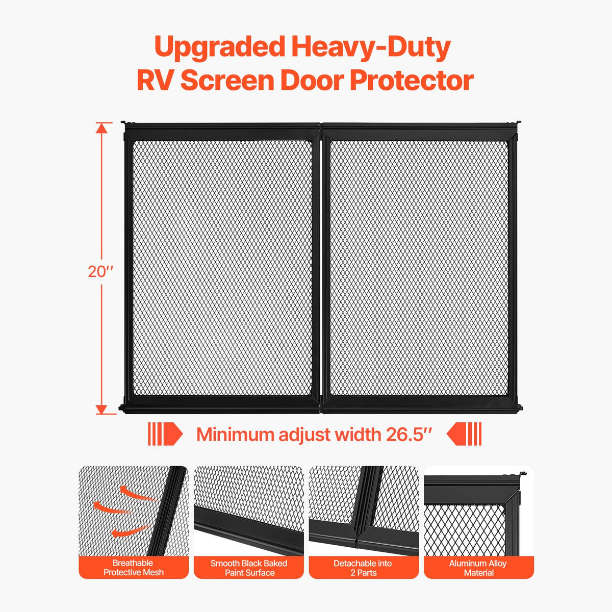 RV Screen Door Protector 26.5x20