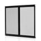 RV Screen Door Protector, 571.5 x 508 mm Door Grille, Easy to Install and Disassemble, Reinforced Breathable Protective Mesh, Aluminum Alloy Camper RV Entry Protector for Pet Protection, Black