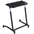 Mobile Cycling Desk Foldable Bike Trainer Fitness Desk with Lockable Wheel