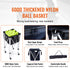 Foldable Tennis Ball Hopper Cart with Wheels Holds 150 Balls Aluminum Frame