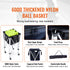 Foldable Tennis Ball Hopper Cart Holds 180 Balls Aluminum with Wheels