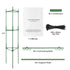 4 Packs Tomato Cages for Garden 1620 mm Tomato Plant Stakes Support Cage