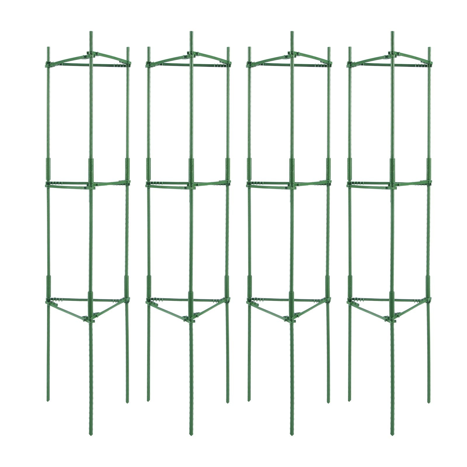 4 Packs Tomato Cages for Garden 1620 mm Tomato Plant Stakes Support Cage