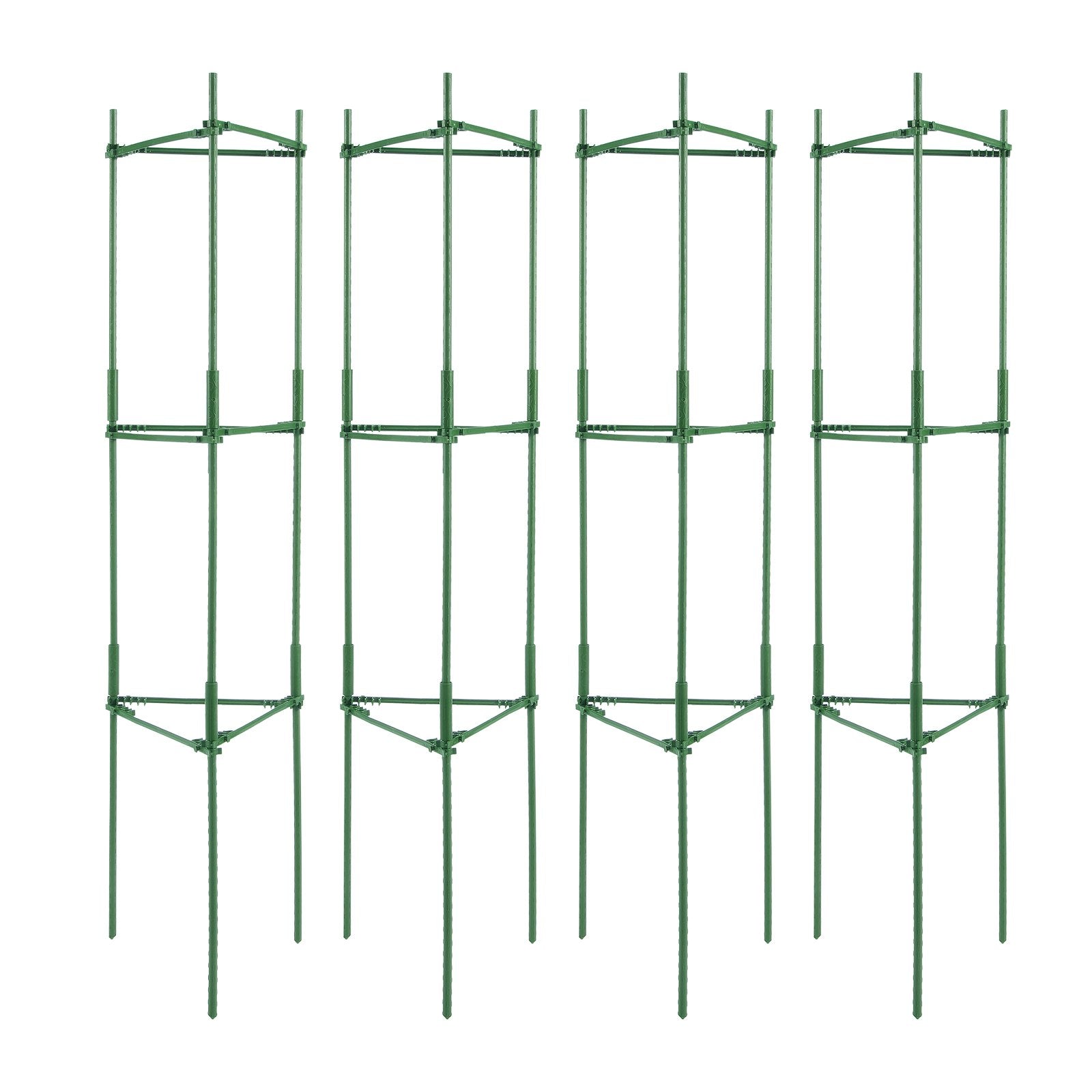 4 Packs Tomato Cages for Garden 1620 mm Tomato Plant Stakes Support Cage