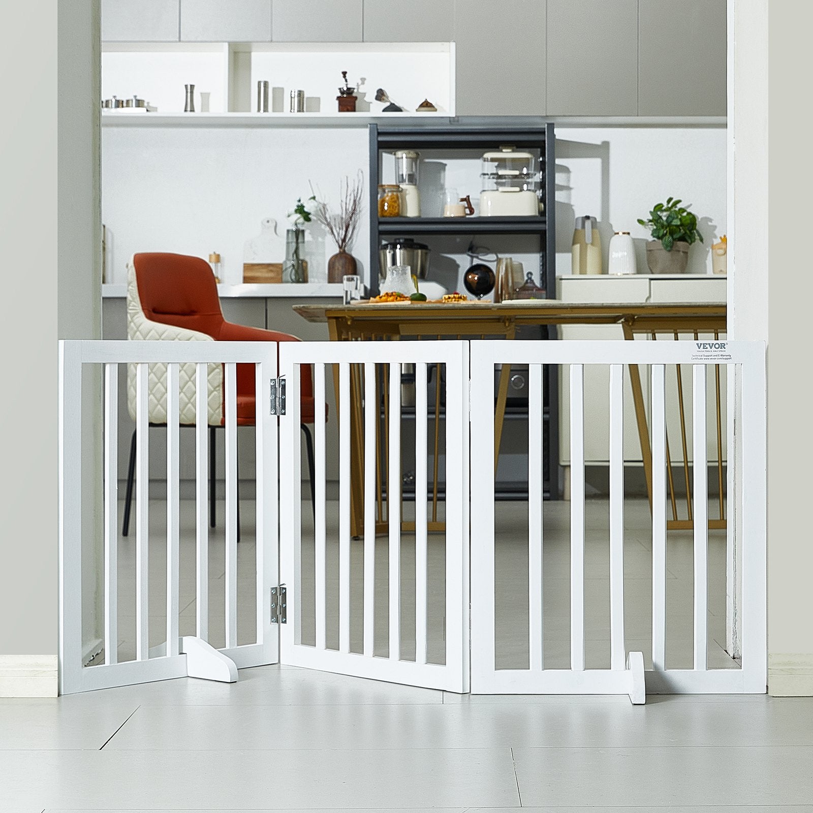 VEVOR Free Standing Dog Gate, 24