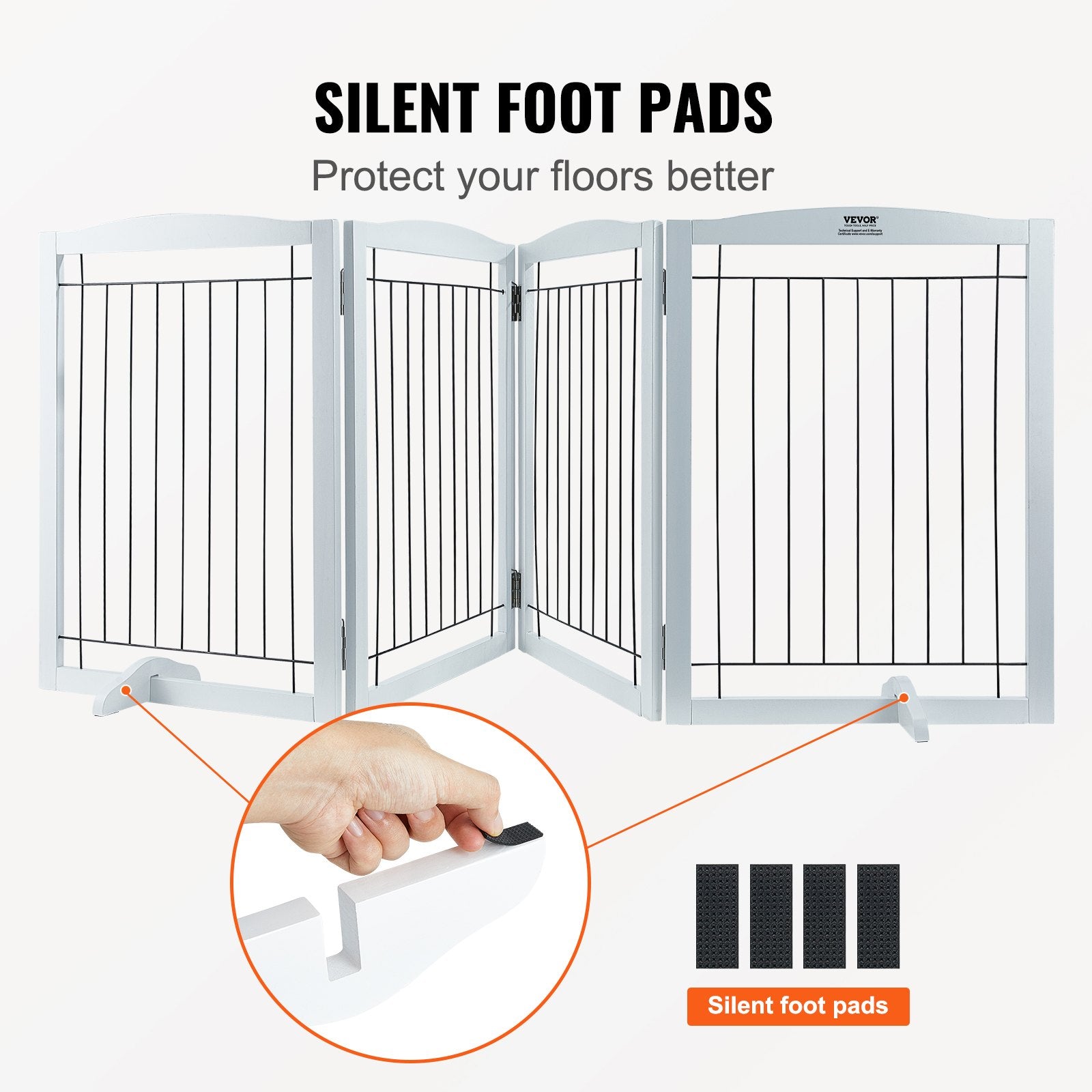 VEVOR Free Standing Dog Gate, 32