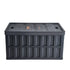 Collapsible Storage Bins with Lids, 65L 3 Packs, Folding Plastic Stackable Utility Crates with Handles, Large Heavy Duty Containers for Clothes, Toys, Books, Snack, Shoes, and Grocery Organizing