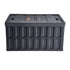 Collapsible Storage Bins with Lids, 65L 3 Packs, Folding Plastic Stackable Utility Crates with Handles, Large Heavy Duty Containers for Clothes, Toys, Books, Snack, Shoes, and Grocery Organizing