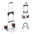 80kg Folding Hand Truck Aluminum Dolly Cart with Telescopic Handle