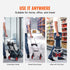 80kg Folding Hand Truck Aluminum Dolly Cart with Telescopic Handle