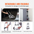 80kg Folding Hand Truck Aluminum Dolly Cart with Telescopic Handle