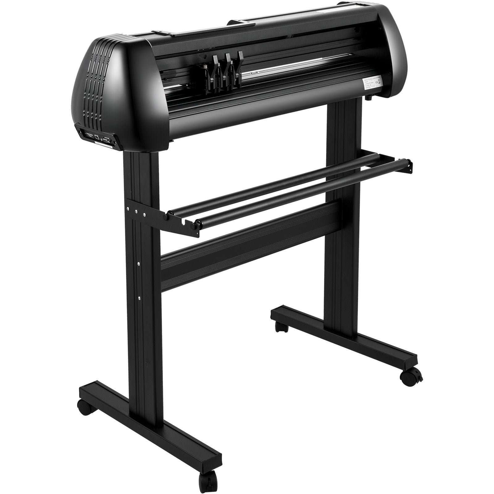 Vinyl Cutter, 28inch Paper Feed Cutting Plotter Bundle, Adjustable Force & Speed Vinyl Printer with Powerful Stepper Motors, Signmaster Software Bundle Kit Compatible with Windows System