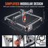 VEVOR Laser Engraver, 5W Output Laser Engraving Machine, 16.1" x 15.7" Large Working Area, 10000mm/min Movement Speed, Compressed Spot with Eye Protection, Laser Cutter for Wood, Metal, Acrylic