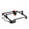 Laser Engraver, 10W Output, Laser Engraving Cutter Machine, 14.9 x 15.7 in/38 x 40 cm Working Area, 10000 mm/min Movement Speed, Compressed Spot with Eye Protection, for Wood, Certain Metal