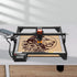 Laser Engraver, 10W Output, Laser Engraving Cutter Machine, 14.9 x 15.7 in/38 x 40 cm Working Area, 10000 mm/min Movement Speed, Compressed Spot with Eye Protection, for Wood, Certain Metal