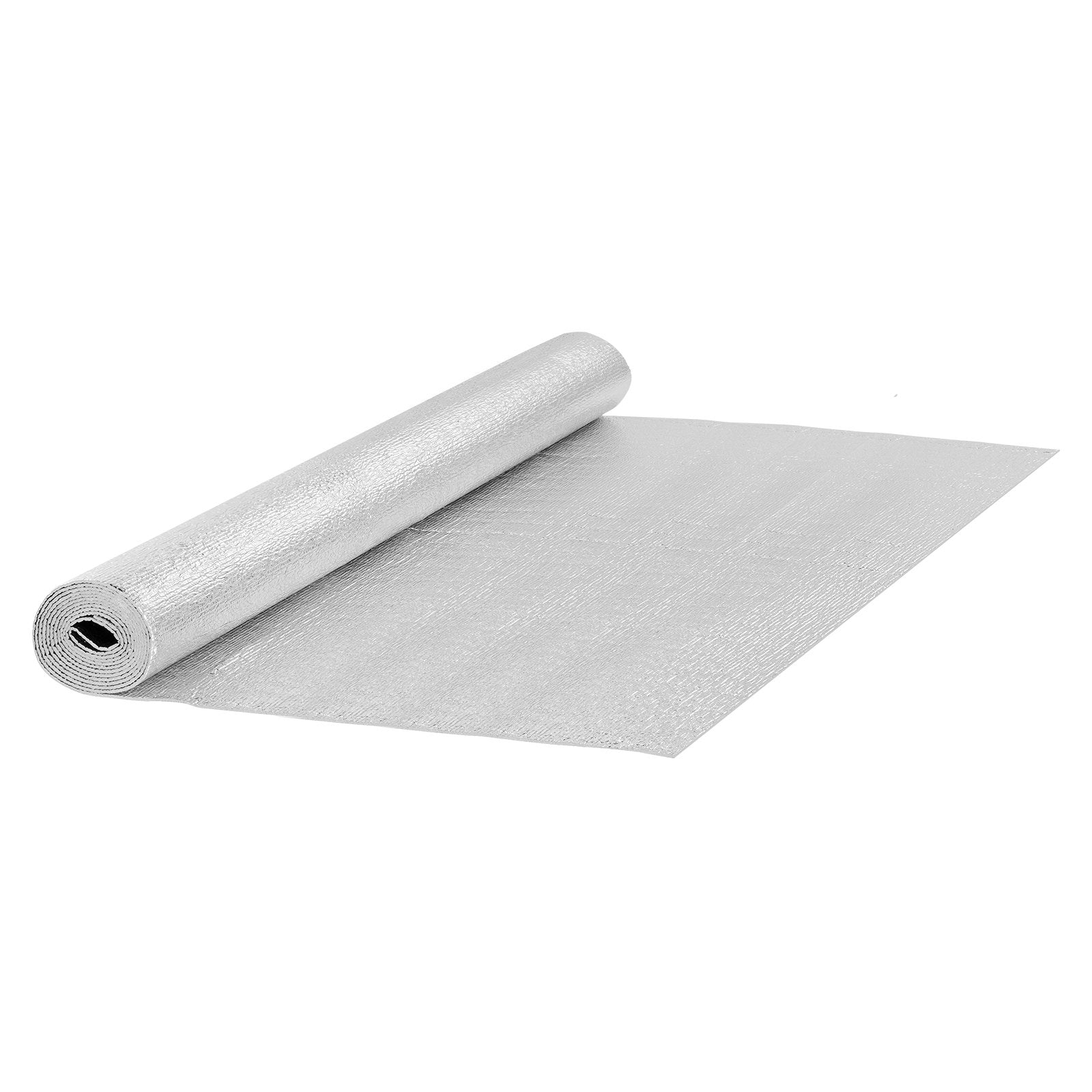 Double Reflective Insulation Roll Foam Core Radiant Barrier 120 x 48 Inch / 3 x 1.2M