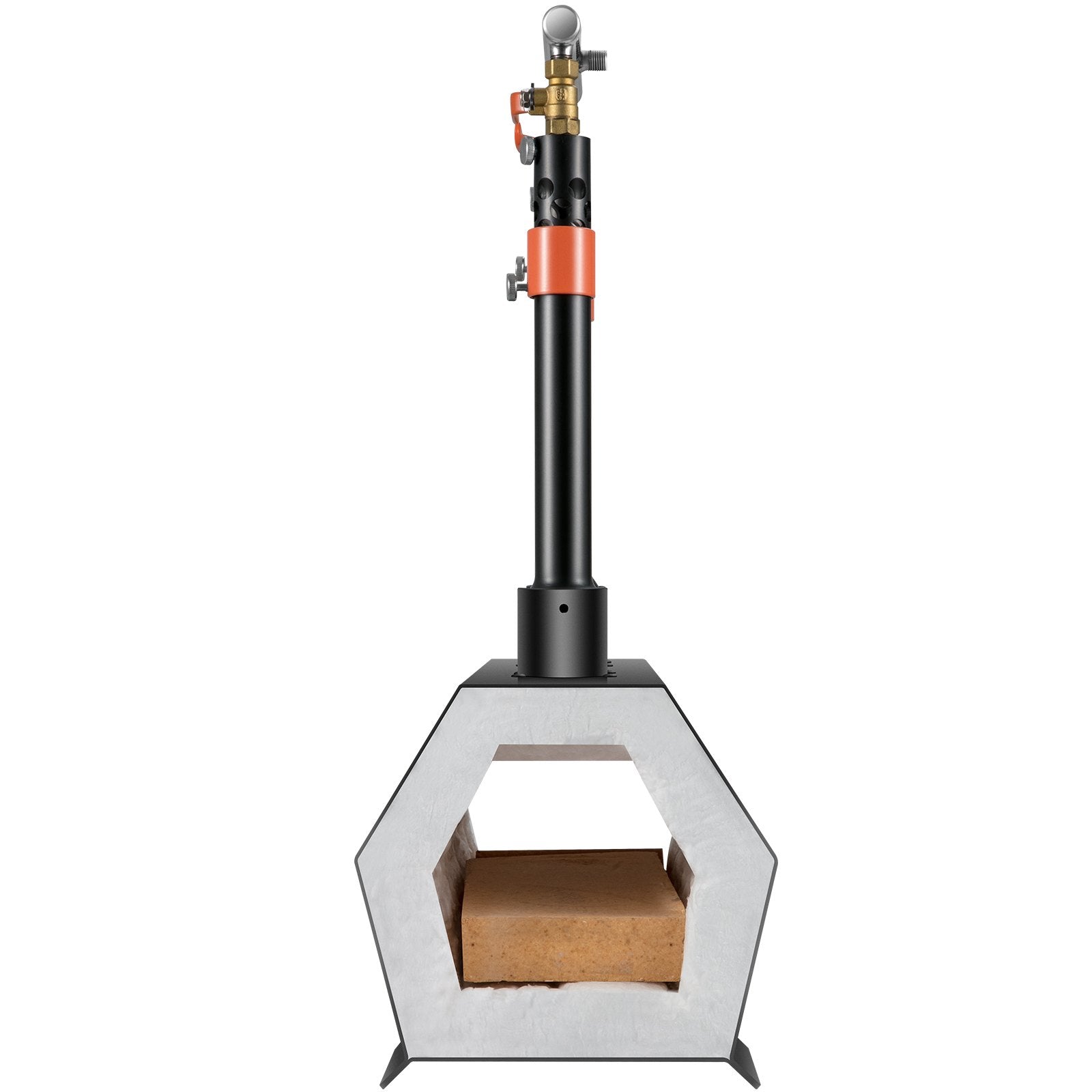 Propane Forge Portable, Double Burner Tool and Knife Making, Large Capacity Blacksmith Farrier Forges, Mini Furnace Blacksmithing, Gas Forging Tools and Equipment, Complete Kit