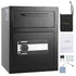 1.7 Cub Depository Safe, Deposit Safe with Drop Slot, Electronic Code Lock and 2 Emergency Keys, 17.71'' x 13.77'' x 13.77'' Business Drop Slot Safe for Cash, Mail in Home, Hotel, Office