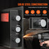 1.7 Cub Depository Safe, Deposit Safe with Drop Slot, Electronic Code Lock and 2 Emergency Keys, 17.71'' x 13.77'' x 13.77'' Business Drop Slot Safe for Cash, Mail in Home, Hotel, Office