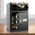2.5 Cub Depository Safe, Deposit Safe with Drop Slot, Electronic Code Lock and 2 Emergency Keys, 20.27'' x 13.97'' x 13.97'' Business Drop Slot Safe for Cash, Mail in Home, Hotel, Office