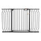 Baby Gate, 749-1346 mm Extra Wide, 762 mm High, Dog Gate for Stairs Doorways and House, Easy Step Walk Thru Auto Close Child Gate Pet Security Gate with Pressure Mount and Wall Mount Kit, Black