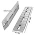 60' X 12' X 2.5'Aluminum Trailer Ramps 6000LBS Total Beavertail Hook End 1 Pair 2 Ramps