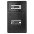 Double Doors 4.5 cu.ft Safe Box with Key Lock & Password, Safe Lock Box with Fireproof Bag, Key Rack, LED Light and 2 Height Adjustable and Removable Divider for Money, Documents, Jewelry and Valuables, Black