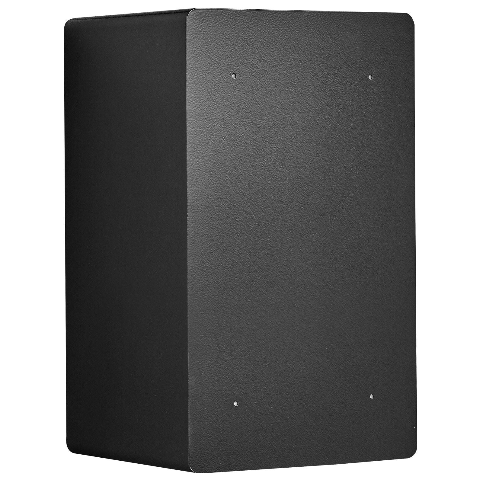 Double Doors 4.5 cu.ft Safe Box with Key Lock & Password, Safe Lock Box with Fireproof Bag, Key Rack, LED Light and 2 Height Adjustable and Removable Divider for Money, Documents, Jewelry and Valuables, Black