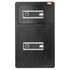 Double Doors 4.5 cu.ft Safe Box with Key Lock & Password, Safe Lock Box with Fireproof Bag, Key Rack, LED Light and 2 Height Adjustable and Removable Divider for Money, Documents, Jewelry and Valuables, Black