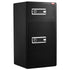 Double Doors 7.2 cu.ft Safe Box with Key Lock & Password, Safe Lock Box with Fireproof Bag, Key Rack, LED Light and 2 Height Adjustable and Removable Divider for Money, Documents, Jewelry and Valuables, Black