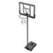 Basketball Hoop, 4-10 ft Adjustable Height Portable Backboard System, 44 inch Basketball Hoop & Goal, Kids & Adults Basketball Set with Wheels, Stand, and Fillable Base, for Outdoor/Indoor