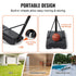 VEVOR Basketball Hoop, 4-10 ft Adjustable Height Portable Backboard System, 44 inch Basketball Hoop & Goal, Kids & Adults Basketball Set with Wheels, Stand, and Fillable Base, for Outdoor/Indoor