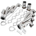 Exhaust Header Set 1 5/8" Exhaust Turbo Headers, Stainless Steel Exhaust Manifold Headers, Shorty Engine Conversion LS Swap Exhaust Headers for Chevy Corvette 1963-1981 V8 Engines LS1 LS2 LS3 LS6 LS10 SUV/Truck Car
